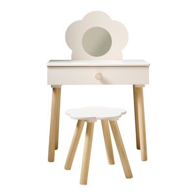 Coiffeuse enfant et sa chaise BELLE PETITE AMELIE