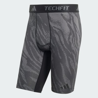 Collant court imprimé intégral Techfit adidas Performance