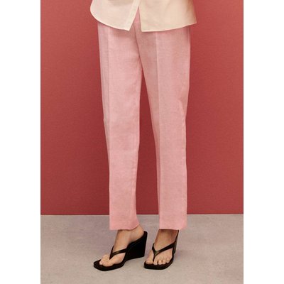 Pantalon de costume lin MANGO