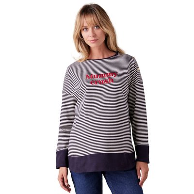 Tee-shirt effet sweat "Mummy Crush" grossesse ENVIE DE FRAISE