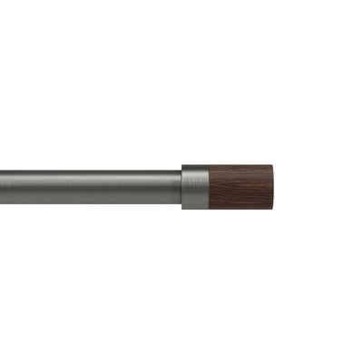 Tringle à rideaux extensible métal bois  Blok UMBRA