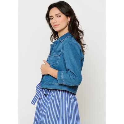 Veste courte en jean LOLALIZA