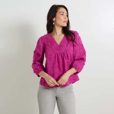 Blouse brodée GRAIN DE MALICE