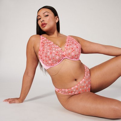 Soutien-gorge corbeille en tulle PRECIOUSIZ BRO UNDIZ