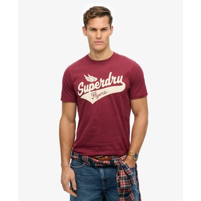 T-shirt Flyers Script SUPERDRY