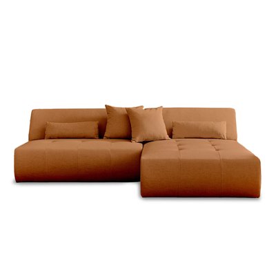 Canapé d'Angle réversible en Tissu 4 places - ONYX LISA DESIGN