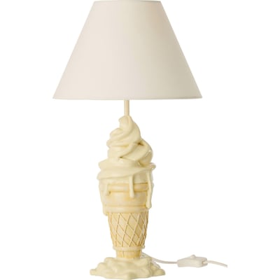 Lampe fantaisie  glacée en résine RECOLLECTION
