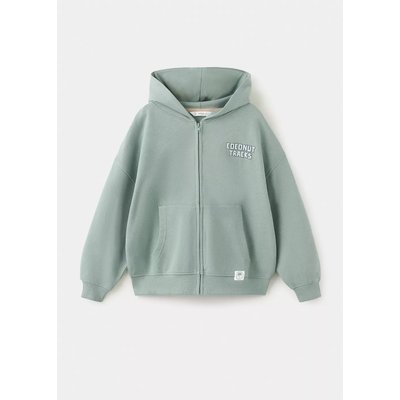 Sweat-shirt coton fermeture Éclair MANGO KIDS