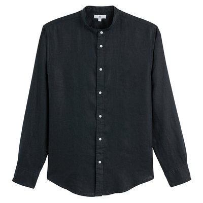 Signature Leinenhemd AURELE, Stehkragen LA REDOUTE COLLECTIONS