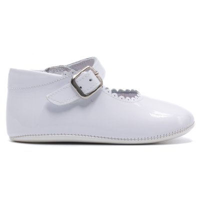Chaussures premiers pas cérémonie à boucle en cuir ALIX BONI&SIDONIE