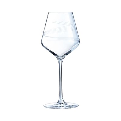 4 verres à pied 38cl Intense - Cristal d'Arques - Verre ultra transparent CRISTAL D ARQUES