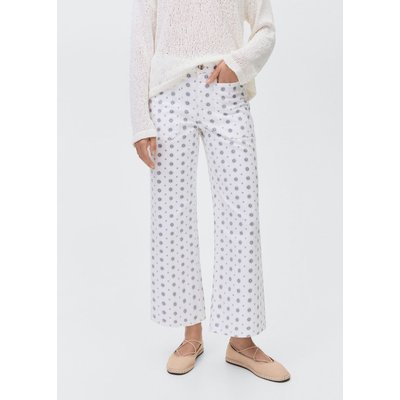 Jean droit imprimé MANGO TEEN