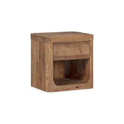 Table de chevet en pin, Style rustique RECOLLECTION