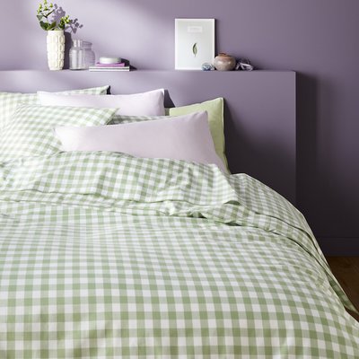Housse de couette coton, Veldi vert LA REDOUTE INTERIEURS