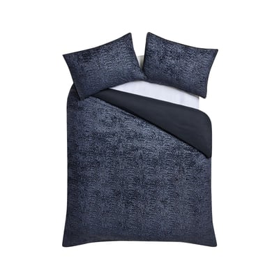 Parure de lit en velours à motif léopard NEXT