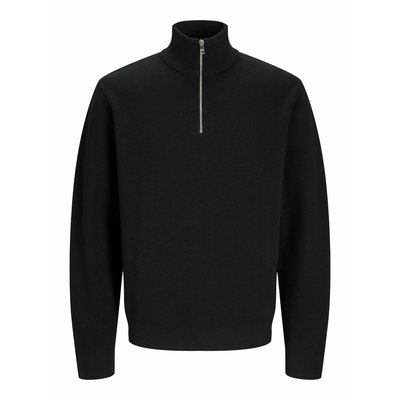 Jersey amplio corte camionero con media cremallera JACK & JONES
