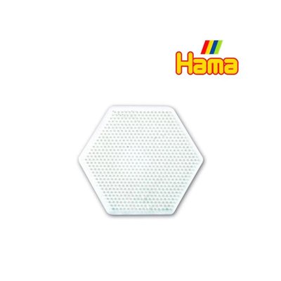 Ce panneau format hexagonal -Avec beaucoup de place pour l'énergie créative HAMA