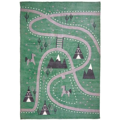 Tapis enfant coton indiens LITTLE WESTERN NATTIOT