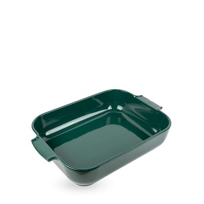 Plat four céramique rectangle vert forêt 40 cm - 15.75in Appolia PEUGEOT