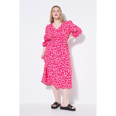 Robe midi, imprimé léopard coloré STUDIO UNTOLD