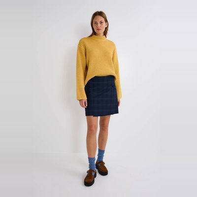 Pull col rond point fantaisie MONOPRIX