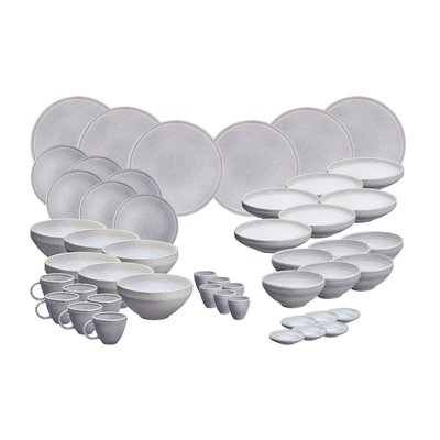 Lot de 48 set complet en grès, STONE BJORN