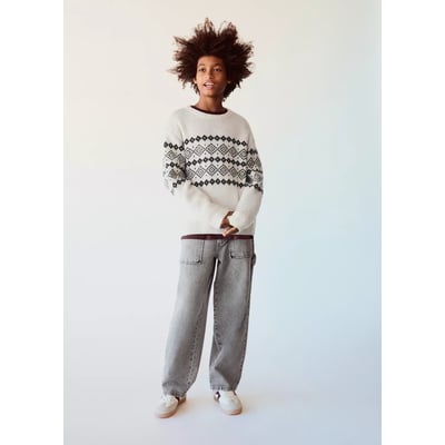 Jean large avec poches MANGO KIDS