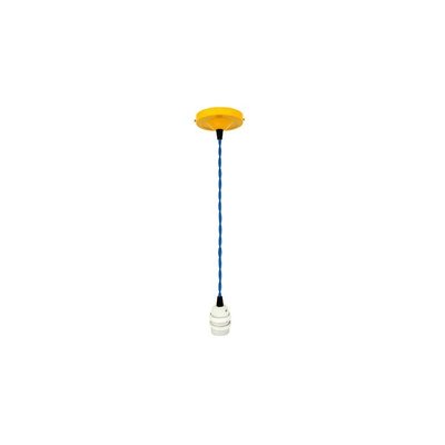 Suspension luminaire Jaune et Bleu MULLAN LIGHTING