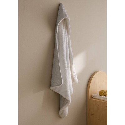 Drap de bain enfant à rayures bicolores MANGO HOME