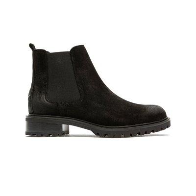 Chelsea boots croûte velours TARA 5 KOST