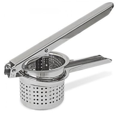 Presse purée en acier inoxydable 8x8x25cm WADIGA