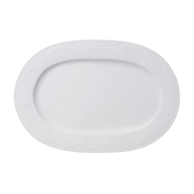 Plat Ovale WHITE PEARL VILLEROY & BOCH