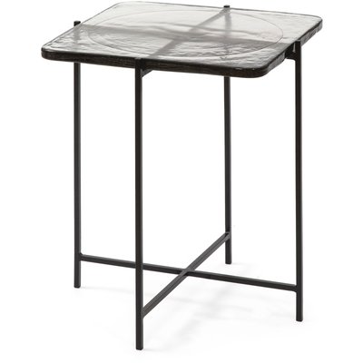 Table d'appoint en fer et verre, Kelly RECOLLECTION