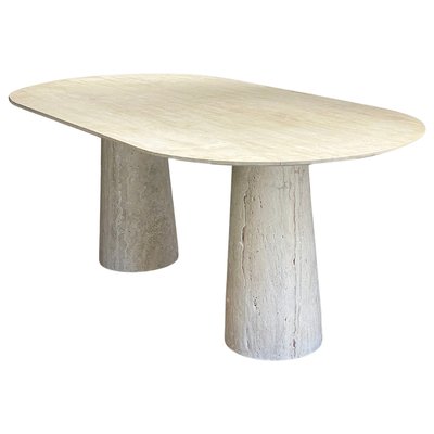 Table Travertin  ARIA STELLAMEUBLES