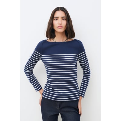 T-shirt droit col bateau TCRUISE CAROLL