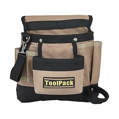 Ceinture Porte-outils En Polyester Kaki Et Noir ESSENTIELS DU BHV