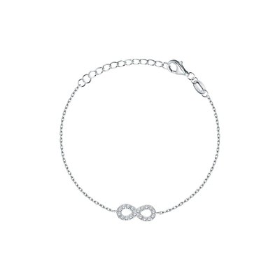 Bracelet en argent 925 et oxyde de zirconium CLEOR
