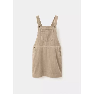 Robe chasuble velours côtelé MANGO KIDS