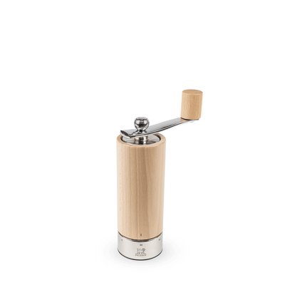 Moulin à poivre à manivelle en bois et inox, naturel, u'Select, 18 cm - 7' Isen PEUGEOT