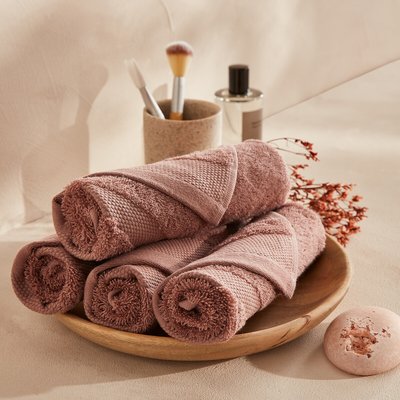 4er-Pack Gästehandtücher Kheops, gekämmte Baumwolle LA REDOUTE INTERIEURS
