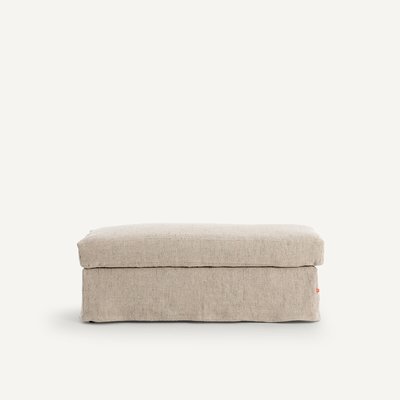 Reposapiés de lino manchado Neo Chiquito AM.PM
