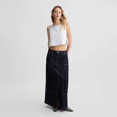 Jupe en toile denim LIU JO