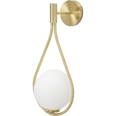 Applique murale fer et verre globe GLAM RECOLLECTION