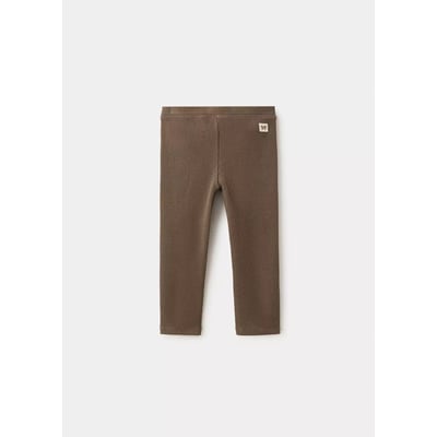 Legging gaufré en coton MANGO BABY