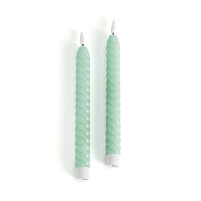 Lot de 2 bougies à led torsadées, Galaty LA REDOUTE INTERIEURS
