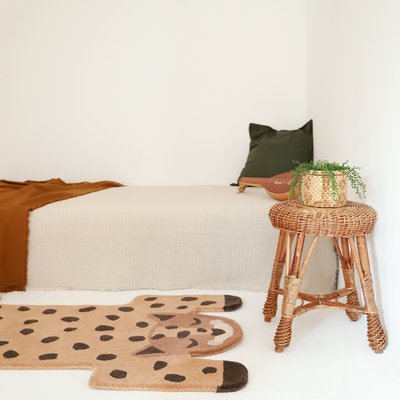 Tapis enfant design léopard KUMAKO NATTIOT