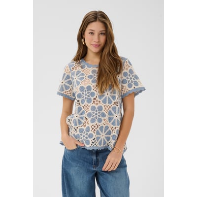 Blouse à manches courtes CREAM