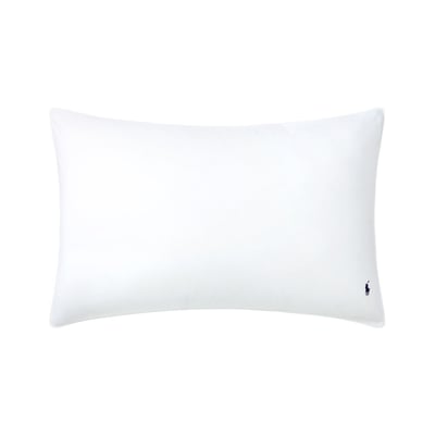 Taie à volant en percale de coton, POLO PLAYER RALPH LAUREN HOME
