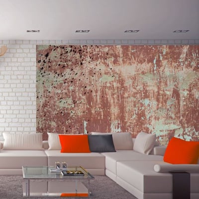 Papier peint intissé panoramique Rues dans la pluie EDEN