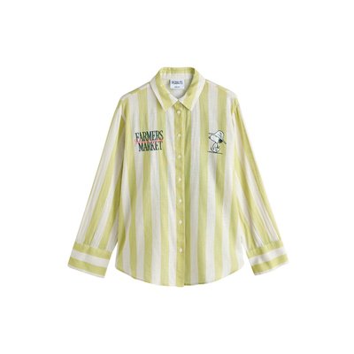 Chemise décontractée manches longues lin NEXT